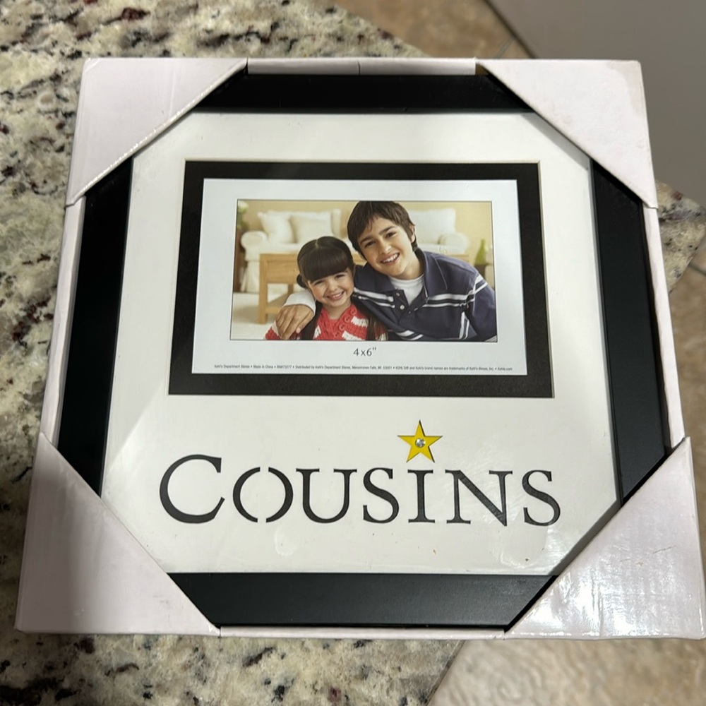 “Cousins” Picture Frame